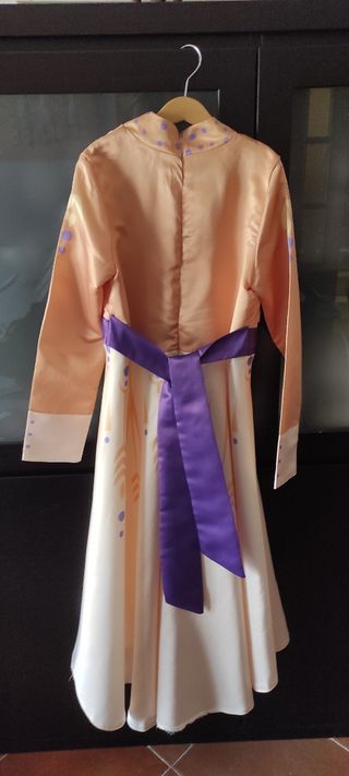 Disfraz de Anna de Frozen 2. Y trenza. 12-14 años