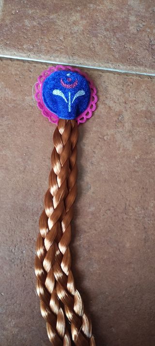 Disfraz de Anna de Frozen 2. Y trenza. 12-14 años