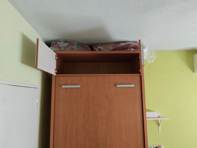 Cama abatible 90cm con maletero y colchon