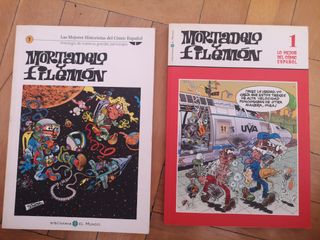 2 libros Mortadelo y Filemón
