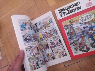 2 libros Mortadelo y Filemón