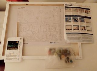 2 Kits Pintura por Números Figured Art