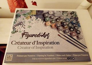 2 Kits Pintura por Números Figured Art