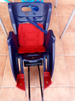 Sillón Portabebés Bicicleta Azul y Rojo