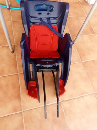 Sillón Portabebés Bicicleta Azul y Rojo