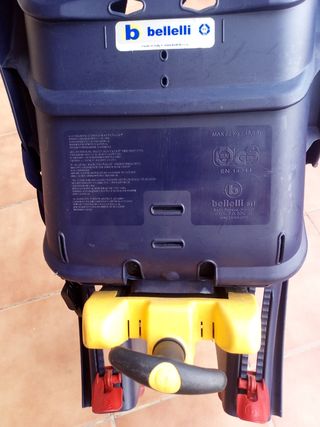 Sillón Portabebés Bicicleta Azul y Rojo