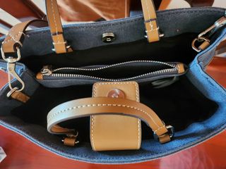 Bolso Parfois mano y bandolera azul nuevo