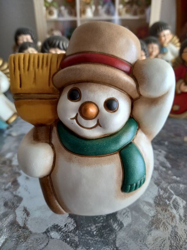 THUN Tealight pupazzo di neve