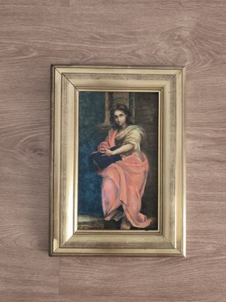 Antiguo cuadro religioso