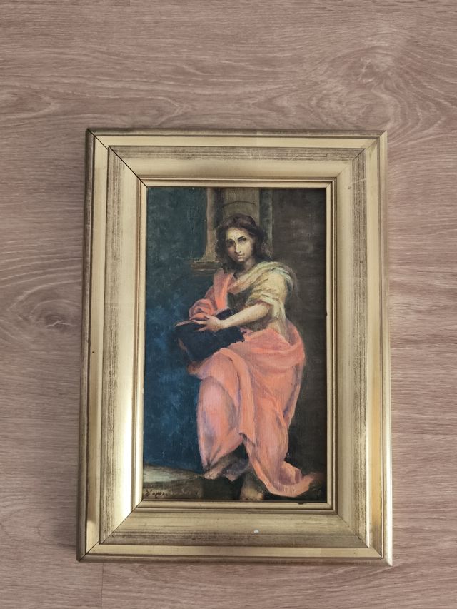 Antiguo cuadro religioso