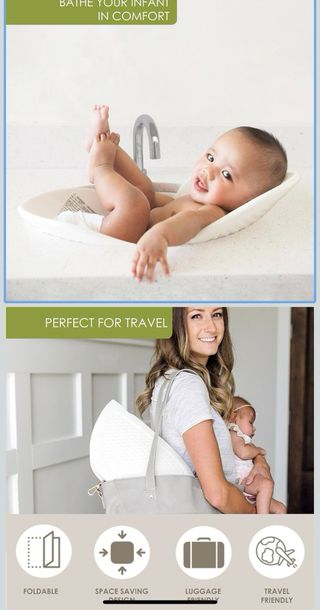 Bañera lavabo para bebé Puj