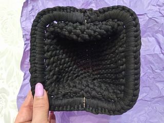 Pochette fatta a mano con strass