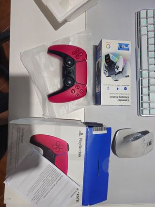 DualSense Controller Rosso + Charging Station 