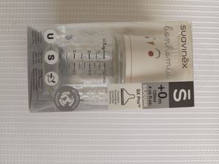 Biberón Suavinex Vidrio 120ml S +0m