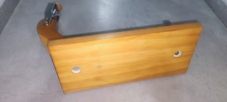 Soporte Jamonero Madera y Metal