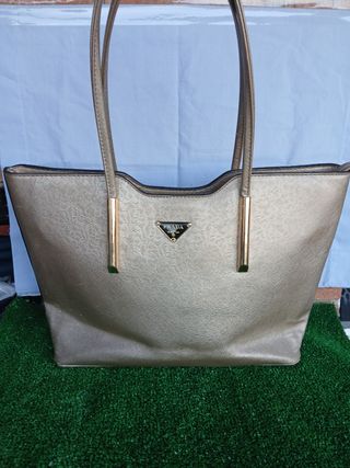 Bolso Prada Dorado Mujer