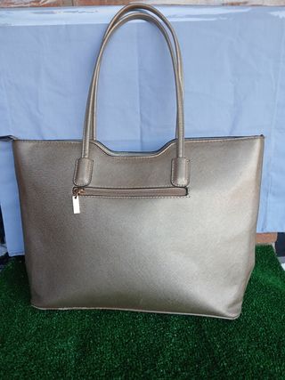 Bolso Prada Dorado Mujer