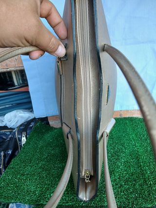 Bolso Prada Dorado Mujer