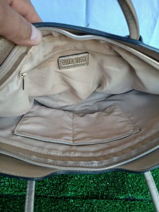 Bolso Prada Dorado Mujer