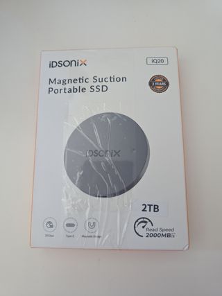 IDSONIX iQ20 SSD Portátil Magnético 2TB