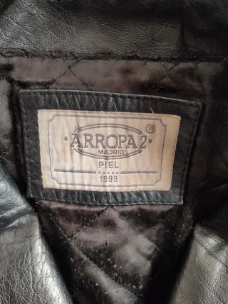 Chaqueta/Chupa de cuero cruzada "Arropa2"