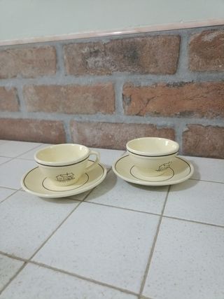 Tazze e piattini Mulino Bianco