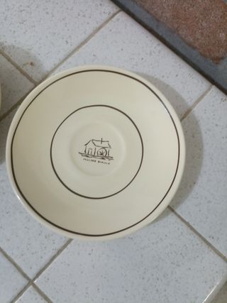 Tazze e piattini Mulino Bianco