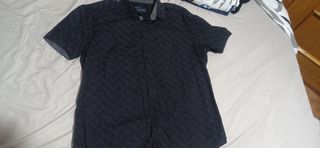 Lote 2 Camisas Hombre Manga Corta Talla L