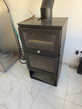 Chimenea Panadero Negra