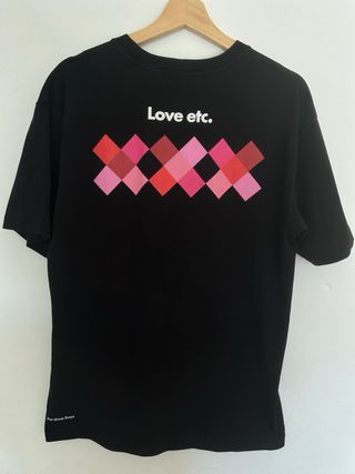 Camiseta Zara Pet Shop Boys Negra