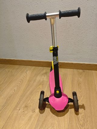 Patinete 3 Ruedas Rosa niña niño.