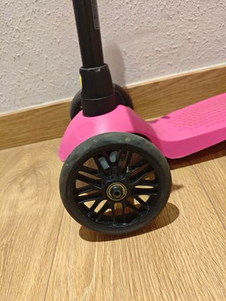 Patinete 3 Ruedas Rosa niña niño.