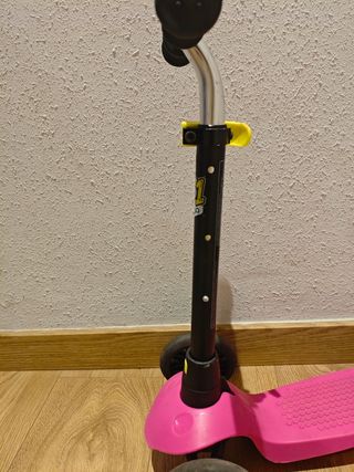Patinete 3 Ruedas Rosa niña niño.