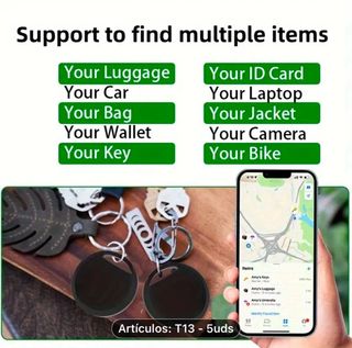 Localizador GPS Smart Tag 5 uds