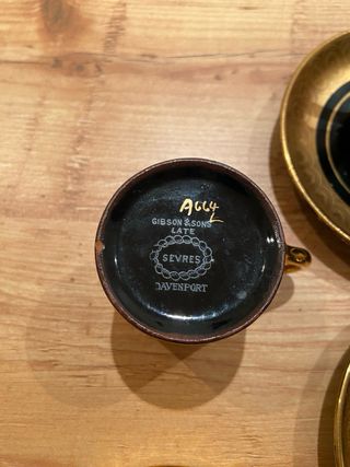 Juego de café Sevres 12 piezas