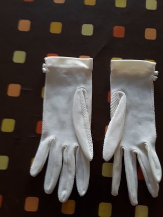 Guantes Primera Comunión Años 70.