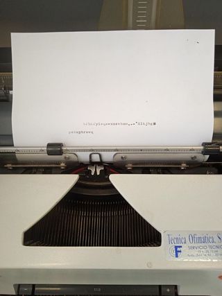 Máquina escribir Olympia