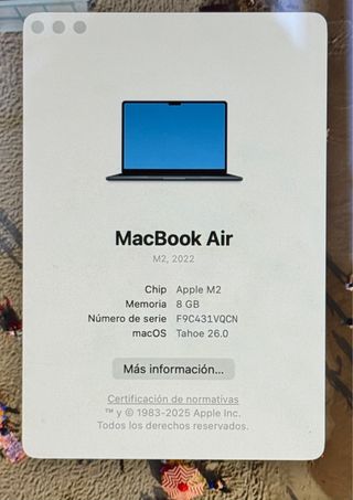 MacBook Air M2 256GB