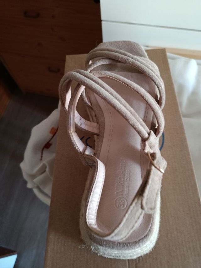 Sandalias Niko And Beige Talla 38