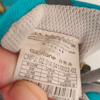 Zapatillas Montaña Quechua T36