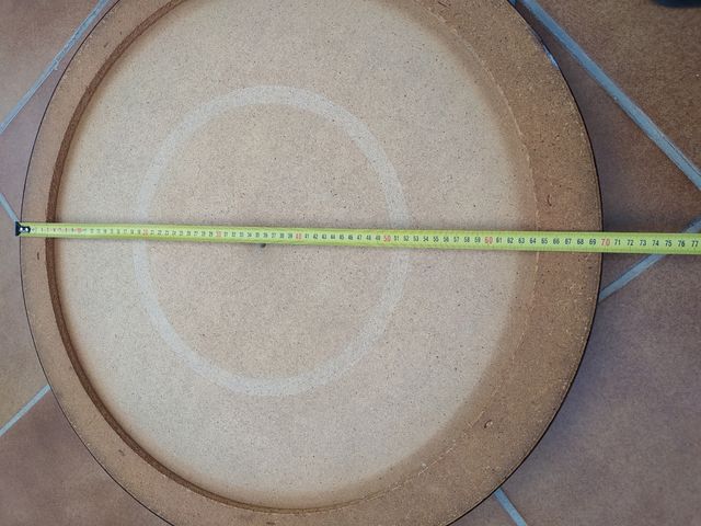 Tapa mesa de formica 70 cm