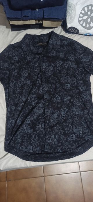 Camisa WILFED Hombre XXL Estampado Floral.