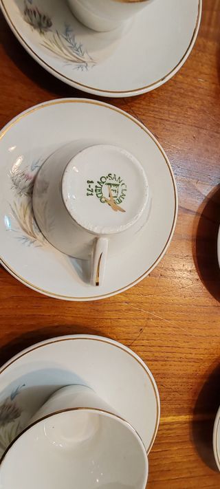 Juego de té de porcelana