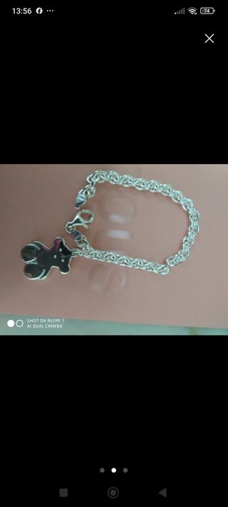 Pulsera Tous Plata Original,solo hoy mañana 70€