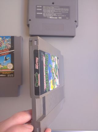 Pack  Juegos NES: Mario, Mundial, Tortugas ninja 