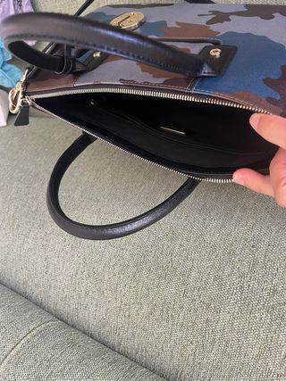 Bolso Furla Camuflaje Multicolor Piel