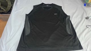 Camiseta sin mangas Reebok negra