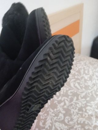 Botas Skechers Piel Negras Talla 41 Nuevas