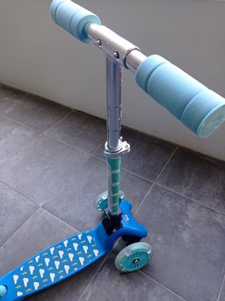 Patinete infantil 3 ruedas plegable