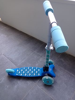 Patinete infantil 3 ruedas plegable